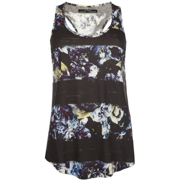 all saints floral dress